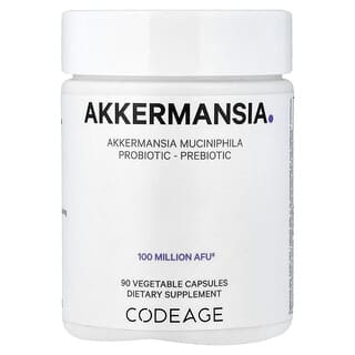Codeage, Akkermansia, 90 Cápsulas Vegetais