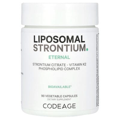 Codeage, Liposomal Strontium, 90 Vegetarian Capsules