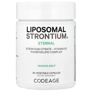 Codeage, Liposomalny stront, 90 kapsułek roślinnych