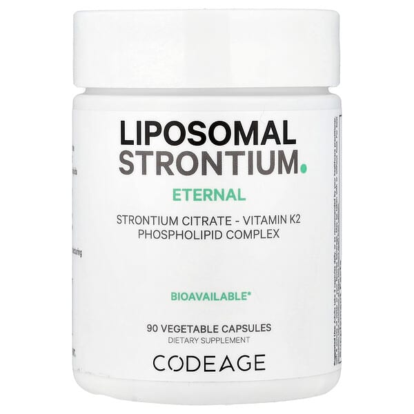 Codeage, Liposomalni stroncij, 90 biljnih kapsula