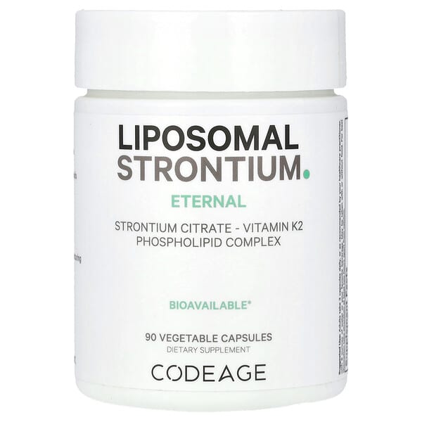 Codeage, Liposomal Strontium, 90 Vegetable Capsules