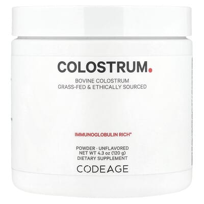 Codeage, Colostrum Powder, Original, 4.3 oz (120 g)