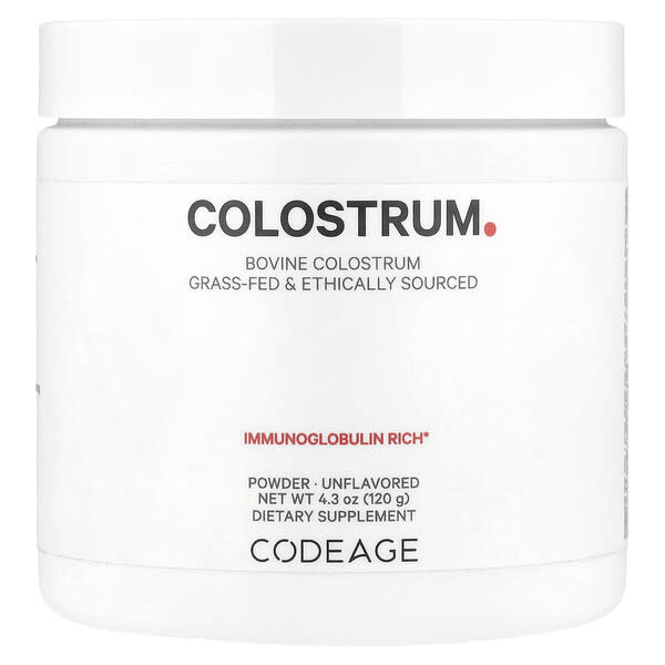 Colostrum Powder, Unflavored, 4.3 oz (120 g)
