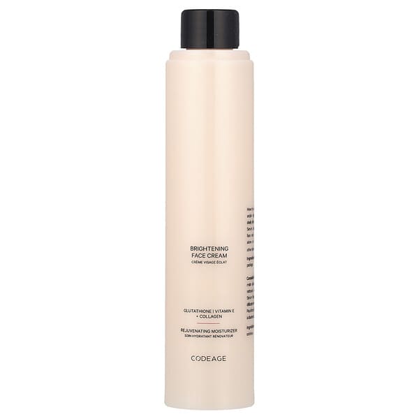 Codeage, 메종 루즈 스킨케어, 브라이트닝 페이스 크림, 리필, 50ml(1.7fl oz)