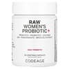 RAW, Suplemento con probióticos+ para mujeres, 60 cápsulas vegetales