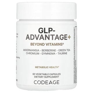 Codeage, GLP-Advantage+，Beyond Vitamins®，60 粒素食胶囊