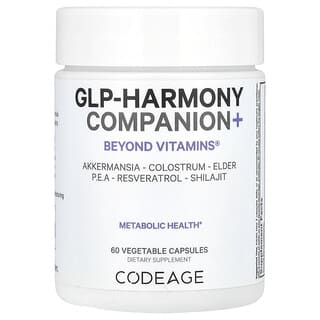 Codeage, GLP-Harmony Companion+, 60 Cápsulas Vegetais