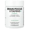 Eternal, Brain Focus Vitamins+, 60 Vegetable Capsules