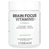 Brain Focus Vitamins+, 60 Vegetable Capsules