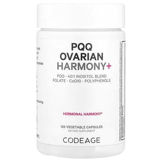 Codeage, PQQ Ovarian Harmony+ , 120 Vegetable Capsules