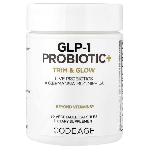 Codeage, GLP-1 Probiotic+, 90 capsule vegetale