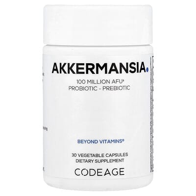 Codeage, Akkermansia, 30 Vegetarian Capsules