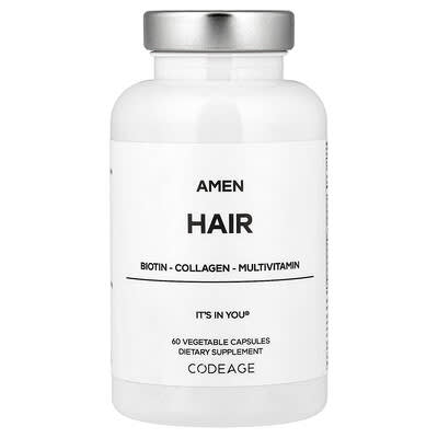 Codeage, Amen Hair, 60 Vegetarian Capsules