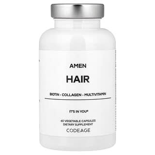 Codeage, Amen Hair, 60 plantaardige capsules