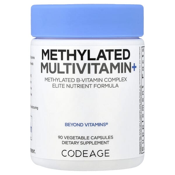 Codeage, Multivitamin+ Metilasi, 90 Kapsul Nabati