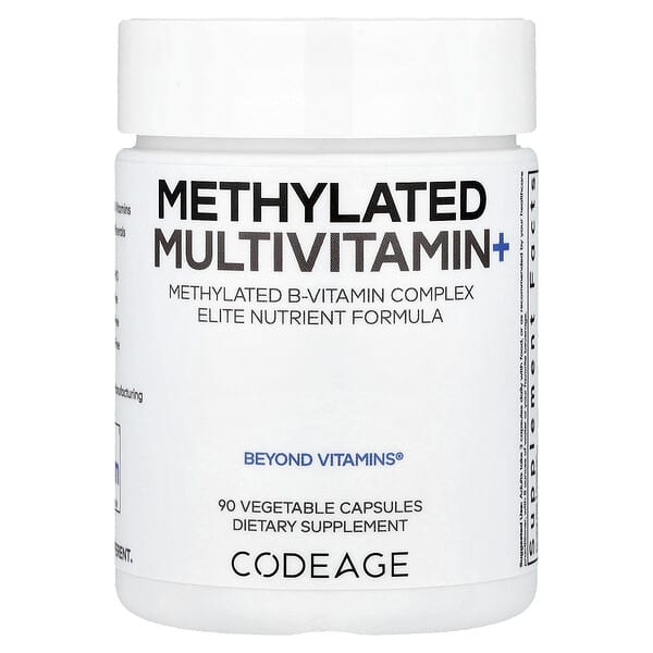 Methylated Multivitamin+, 90 Vegetable Capsules