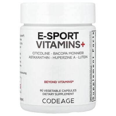 Codeage, E-Sport Vitamin+, 90 Vegetarian Capsules