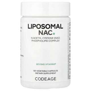Codeage, Liposomal NAC, 120 Vegetable Capsules (450 mg per Capsule)