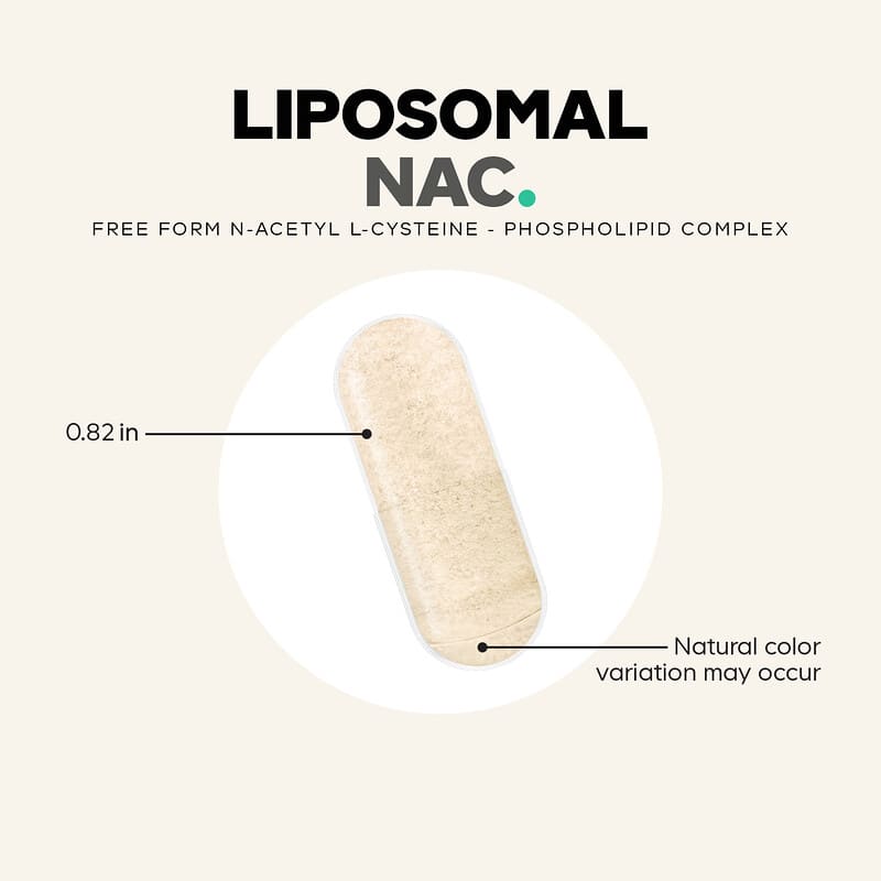 nac liposomal glutathione Liposomal NAC N-acetyl-cysteine 300ml Glutathione Booster Detox