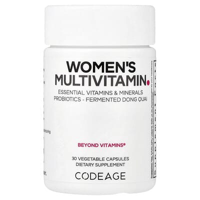 Codeage, Women's Multivitamin, 30 Vegetable Capsules