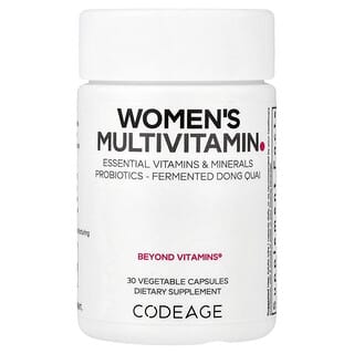 Codeage, Women's Multivitamin, 30 Vegetable Capsules