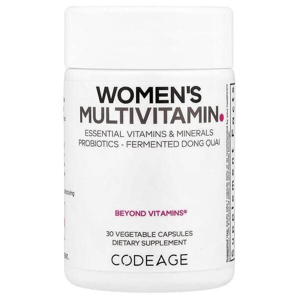 Women's Multivitamin, 30 Vegetable Capsules