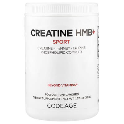 Codeage, Sports Series, Creatine HMB+, Original, 11.32 oz (321 g)