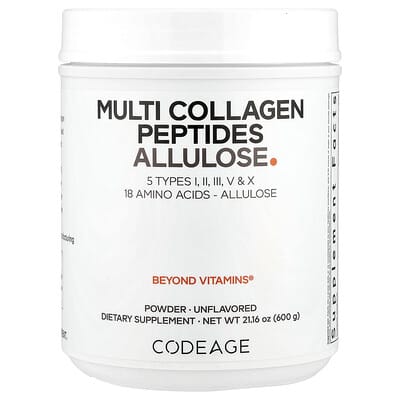 Codeage, Collagen Peptide Psicose, Original, 21.16 oz (600 g)
