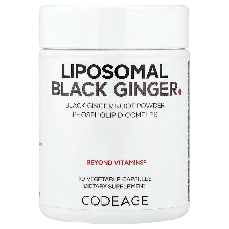 リポソームブラックジンジャー、ベジカプセル90粒（1粒あたり500mg）