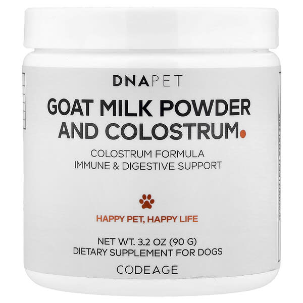 Codeage, DNA Pet，羊奶粉和初乳，狗用，3.2 盎司（90 克）