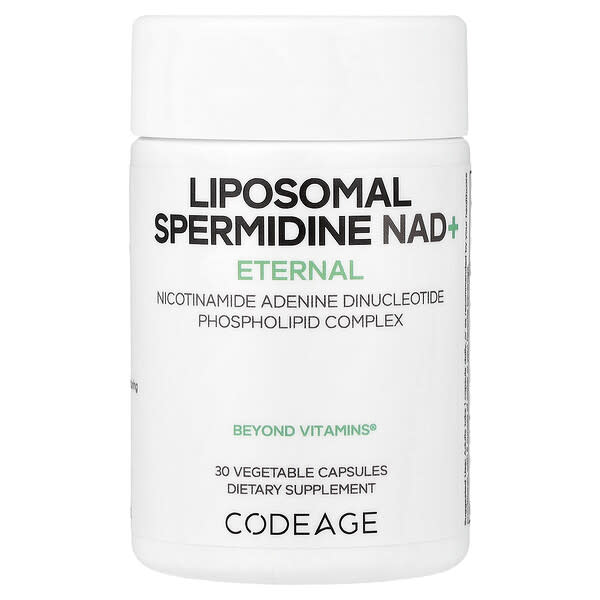 Codeage Liposomal Spermidine NAD+, 30 Vegetable Capsules