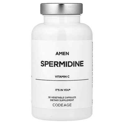 Codeage, Spermidine, 30 Vegetarian Capsules