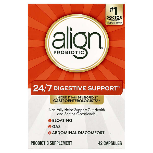 24/7 Digestive Support, 42 Capsules (10 mg per Capsule)