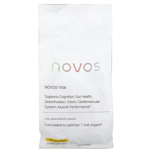 NOVOS, Novos Vital 구미젤리, 트로피컬, 구미젤리 120개