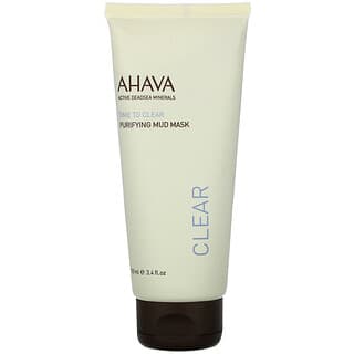 AHAVA North America, Mascarilla de belleza con barro purificante, 100 ml (3,4 oz. líq.)
