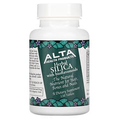 Alta Health (ألتا هيلث)‏, سيليكا عشبية مع فلافونويدات حيوية، 120 قرصًا