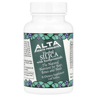 Alta Health, Silika Herbal dengan Bioflavonoid, 120 Tablet