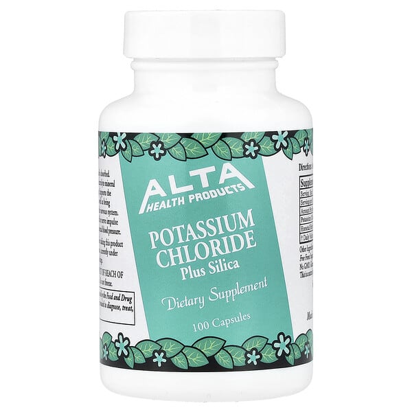 Alta Health, Potassium Chloride plus Silica, 100 Capsules — product photo 1