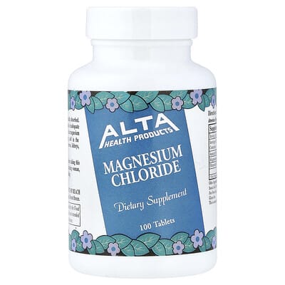 Alta Health, Magnesium Chloride, 100 Tablets