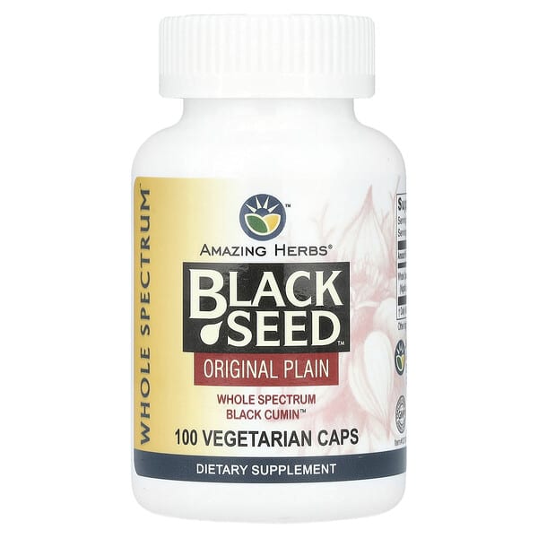 Black Seed™, Original Plain, 100 Vegetarian Caps (475 mg per Capsule)
