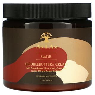 As I Am, Classic, DoubleButter Cream, Rich Daily Moisturizer, 16 oz (454 g)