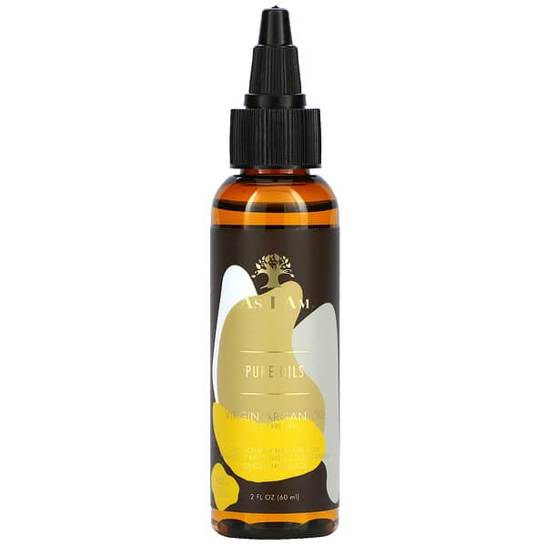 As I Am‏, Pure Oils, Virgin Argan Oil, 2 fl oz (60 ml)