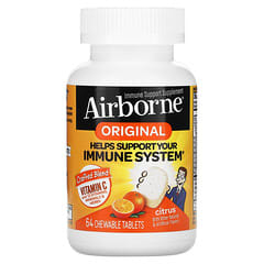 AirBorne, Original Vitamin C, Citrus, 64 Chewable Tablets