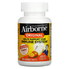AirBorne, Original Immune Support Supplement, Citrus, 96 Chewable Tablets