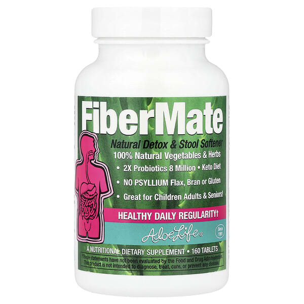 Aloe Life International, Inc (ألو لايف إنترناشيونال، إنك)‏, FiberMate، 160 قرص