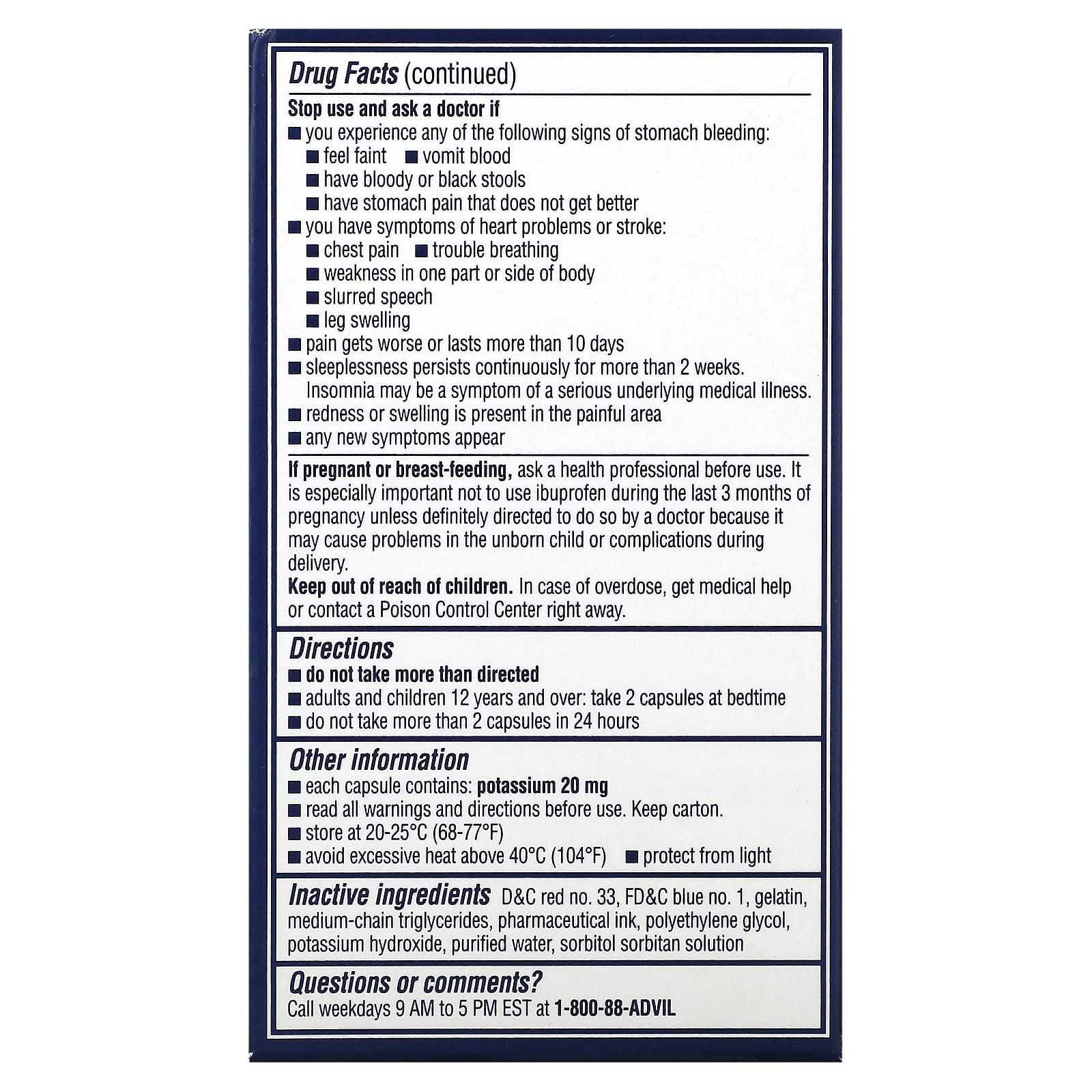 Advil, PM, LiquiGels, 80 Capsules