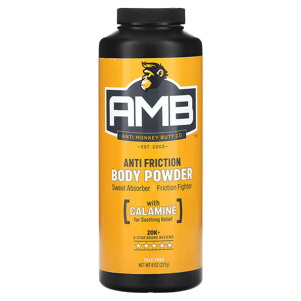 Anti Monkey Butt, Anti Friction 바디 파우더, 227g(8oz)