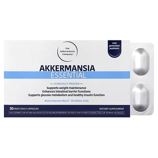 The Akkermansia Company, Akkermansia Essential, 30 capsules par jour (150 mg par capsule)