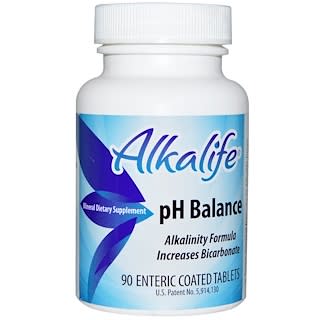 Alkalife, pH值平衡, 90 腸衣片