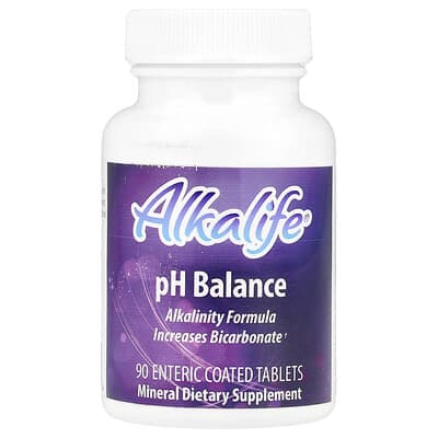 Alkalife, pH Balance, 90 Enteric Coated Tablets